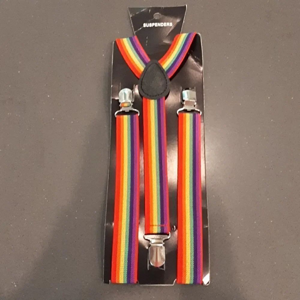 Rainbow 🌈 Suspenders